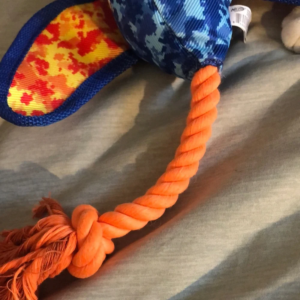 🦆HP🐾 Nerf Dog Blue Camouflage Duck Launcher Toy